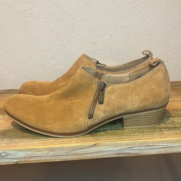 NWOB Sonoma Maureen Ankle Boots Cognac size 8.5 - Picture 4 of 8